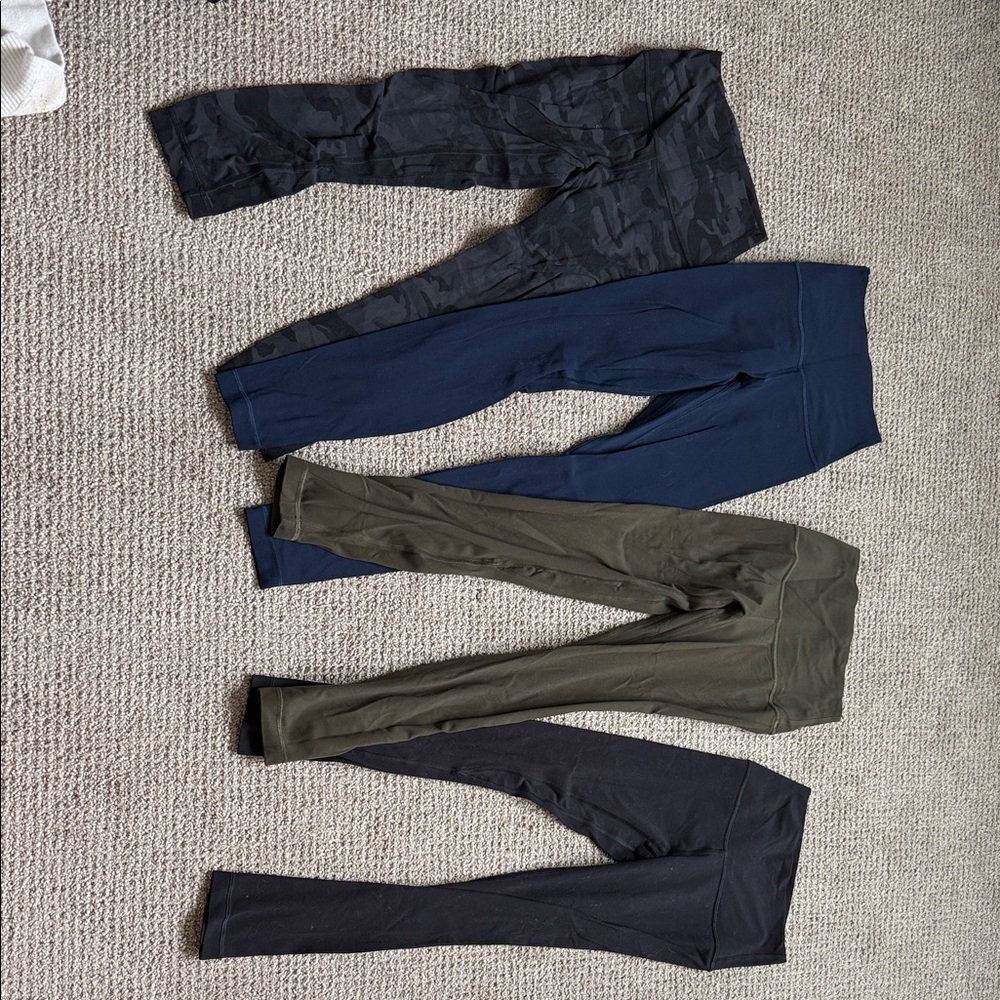 Set of Four Women's Lululemon Aligns